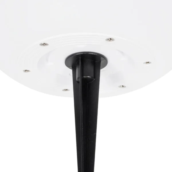 GLOBOSTAR® AQUAGLOW 71474 Μοντέρνο Φωτιστικό Κήπου Μπάλα με IR Ασύρματο Χειριστήριο LED 3W 240lm 360° DC 5V με USB-C με Ενσωματωμένο Φωτοβολταϊκό Panel 6V 1W & Επαναφορτιζόμενη Μπαταρία Li-ion 3.7V 2x18650 1400mAh Αδιάβροχο IP54 Πολύχρωμο RGBW Dimmable - Sanan SMD Chip - Γαλακτερό Λευκό - Μ25 x Π25 x Υ24cm - 2 Χρόνια Εγγύηση - Image 4