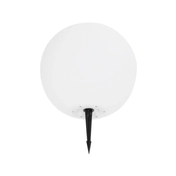 GLOBOSTAR® AQUAGLOW 71475 Μοντέρνο Φωτιστικό Κήπου Μπάλα με IR Ασύρματο Χειριστήριο LED 5W 400lm 360° DC 5V με USB-C με Ενσωματωμένο Φωτοβολταϊκό Panel 6V 1.5W & Επαναφορτιζόμενη Μπαταρία Li-ion 3.7V 3x18650 1800mAh Αδιάβροχο IP54 Πολύχρωμο RGBW Dimmable - Sanan SMD Chip - Γαλακτερό Λευκό - Μ35 x Π35 x Υ34cm - 2 Χρόνια Εγγύηση - Image 3