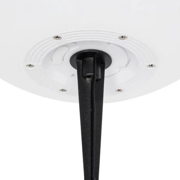 GLOBOSTAR® AQUAGLOW 71475 Μοντέρνο Φωτιστικό Κήπου Μπάλα με IR Ασύρματο Χειριστήριο LED 5W 400lm 360° DC 5V με USB-C με Ενσωματωμένο Φωτοβολταϊκό Panel 6V 1.5W & Επαναφορτιζόμενη Μπαταρία Li-ion 3.7V 3x18650 1800mAh Αδιάβροχο IP54 Πολύχρωμο RGBW Dimmable - Sanan SMD Chip - Γαλακτερό Λευκό - Μ35 x Π35 x Υ34cm - 2 Χρόνια Εγγύηση - Image 4