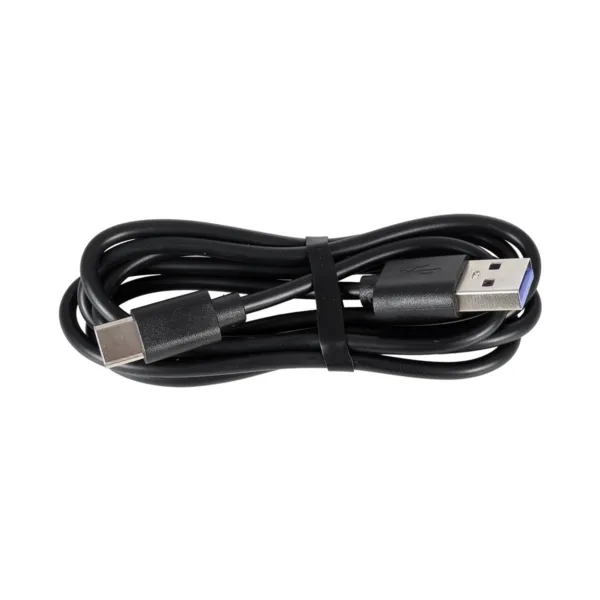 GLOBOSTAR® LUCORA 76556 Μοντέρνο Επιτραπέζιο Φωτιστικό Γραφείου με Ασύρματη Φόρτιση 10W 2A & 4W Bluetooth Ηχείο LED 3W 300lm 120° DC 5V με USB-C IP20 Ρυθμιζόμενο Λευκό CCT με Αφή 2700K/4500K/6000K Dimmable - Sanan SMD Chip - Μαύρο - Μ12 x Π12 x Υ34cm - 2 Χρόνια Εγγύηση - Image 9