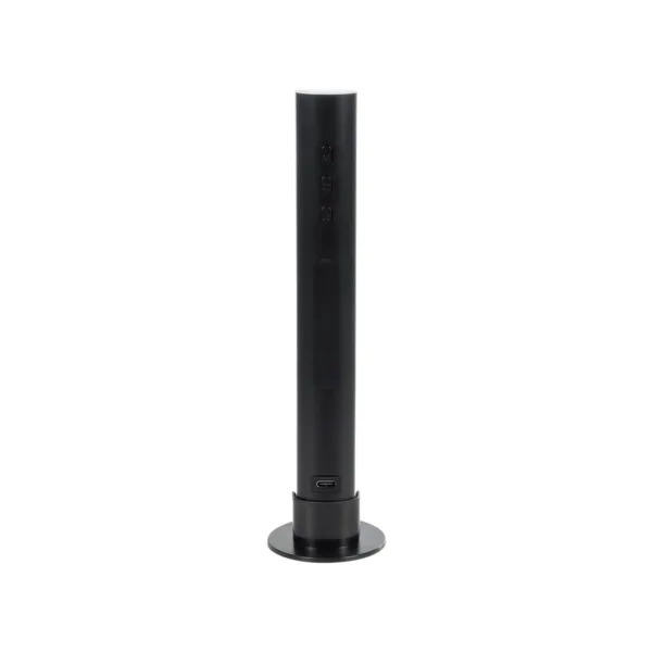 GLOBOSTAR® DIGICOLUMN 76562 Μοντέρνο Επιτραπέζιο Γραμμικό Ψηφιακό Φωτιστικό Digital Pixel Symphony Bar με WiFi Εφαρμογή LED 1.5W 90lm 120° DC 5V με USB-C & Επαναφορτιζόμενη Μπαταρία LiPo 601045 3.7V 280mAh IP20 Πολύχρωμο RGB Dimmable - Μαύρο - Μ5.5 x Π5.5 x Υ22cm - 2 Χρόνια Εγγύηση - Image 2