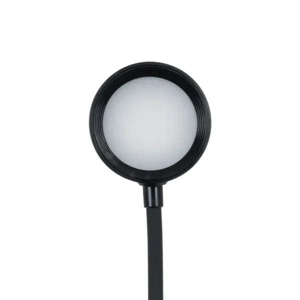 GLOBOSTAR® OLDY 76563 Μοντέρνο Επιτραπέζιο Φωτιστικό Γραφείου με Ασύρματη Φόρτιση 15W 3A, 5W Bluetooth Ηχείο & Ψηφιακό Ρολόι LED 3W 300lm 120° DC 5V με USB-C IP20 Ρυθμιζόμενο Λευκό CCT με Αφή 2700K/4500K/6000K Dimmable - Sanan SMD Chip - Μαύρο - Μ13 x Π25 x Υ38cm - 2 Χρόνια Εγγύηση - Image 5