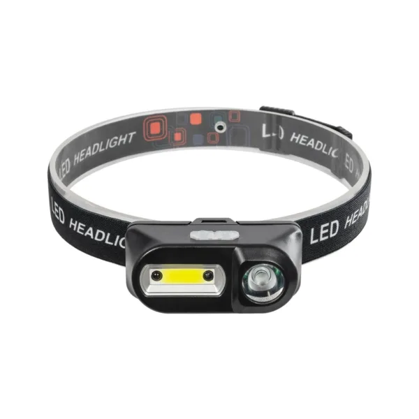 GloboStar® 79066 Φακός Κεφαλής Επαναφορτιζόμενος LED CREE COB XML2-T6 Chip 25 Watt 2500lm με 1 x 18650 Μπαταρία 4800mAh και με Καλώδιο Φόρτισης USB Ψυχρό Λευκό 6000K