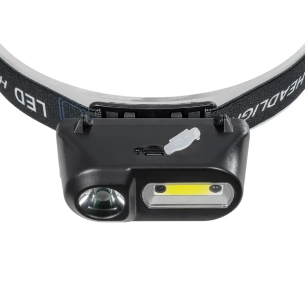 GloboStar® 79066 Φακός Κεφαλής Επαναφορτιζόμενος LED CREE COB XML2-T6 Chip 25 Watt 2500lm με 1 x 18650 Μπαταρία 4800mAh και με Καλώδιο Φόρτισης USB Ψυχρό Λευκό 6000K - Image 9