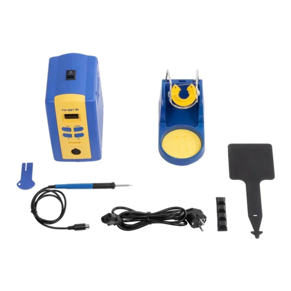 GLOBOSTAR® HAKKO FX-951 79980 Ψηφιακός Σταθμός Συγκόλλησης με Ψηφιακή Οθόνη & Κολλητήρι 75W AC 220-240V IP20 - Μ12.5 x Π8 x Υ14cm - 2 Χρόνια Εγγύηση - Image 9