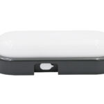 LED ΑΠΛΙΚΑ PC ΟΒΑΛ 100x230mm 20W CCT IP65 ΓΡΑΦΙΤΗ - 21-230201