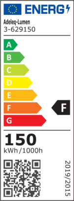 LED ΦΩΤ.ΔΡΟΜΟΥ ΜΕ ΑΝΤΙΚΕΡΑΥΝΙΚΗ ΠΡΟΣΤΑΣΙΑ 150W 5500Κ ΙP65 ΑΝΘΡΑΚΙ - 3-629150 - Image 2