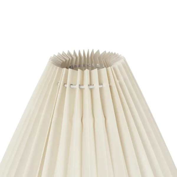 GloboStar® LING 204-0188 Μοντέρνο Φωτιστικό Τοίχου Απλίκα Μονόφωτο 1 x E27 AC 220-240V IP20 Μπεζ & Μαύρο - Μ22 x Π22 x Υ50cm - Image 4