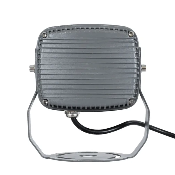 GLOBOSTAR® FLOOD-XENA 90121 Προβολέας Σποτ Wall Washer LED 12W 1320lm 10° AC 220-240V Αδιάβροχο IP65 Θερμό Λευκό 2700K - Γκρι Ανθρακί - Μ13.5 x Π11 x Υ15cm - 3 Χρόνια Εγγύηση - Image 4