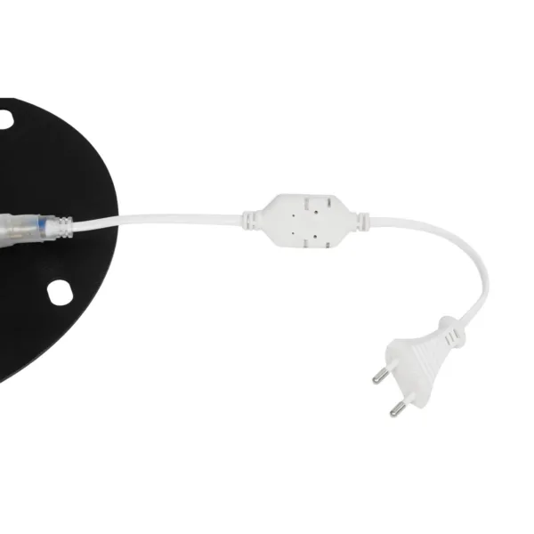 GLOBOSTAR® XMAS-TREE-SMALL Χριστουγεννιάτικο Διακοσμητικό Φωτιστικό LED 19,5W 780lm 360° AC 220-240V Αδιάβροχο IP65 Θερμό Λευκό 2700K - Μαύρο & Διάφανο - M102 x Π25 x Υ142cm - 2 Χρόνια Εγγύηση - Image 6