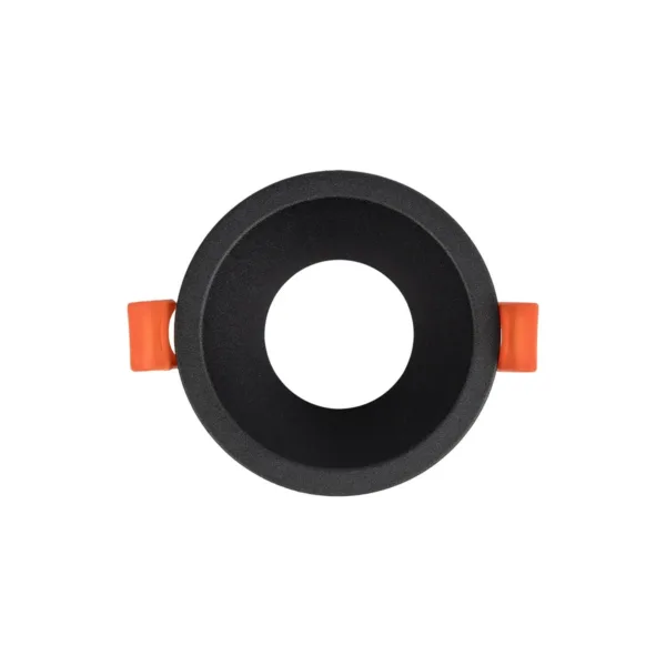 kelvo® DELTA 60629 Χωνευτό Κινούμενο Φωτιστικό Downlight Σποτ με Ντουί 1 x GU10 AC 220-240V IP20 - Μαύρο Ματ - Μ8.5 x Π8.5 x Υ3.5cm / Q7.5cm - Image 2