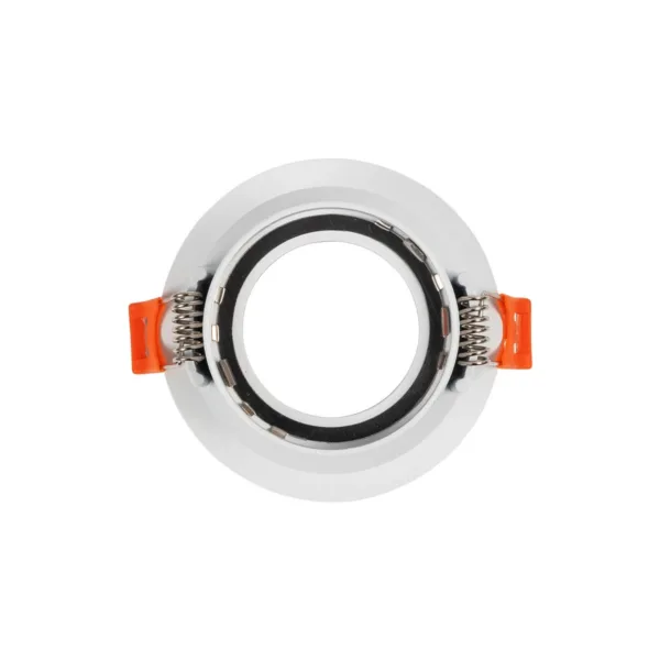 kelvo® DELTA 60630 Χωνευτό Κινούμενο Φωτιστικό Downlight Σποτ με Ντουί 1 x GU10 AC 220-240V IP20 - Λευκό Ματ - Μ8.5 x Π8.5 x Υ3.5cm / Q7.5cm - Image 3