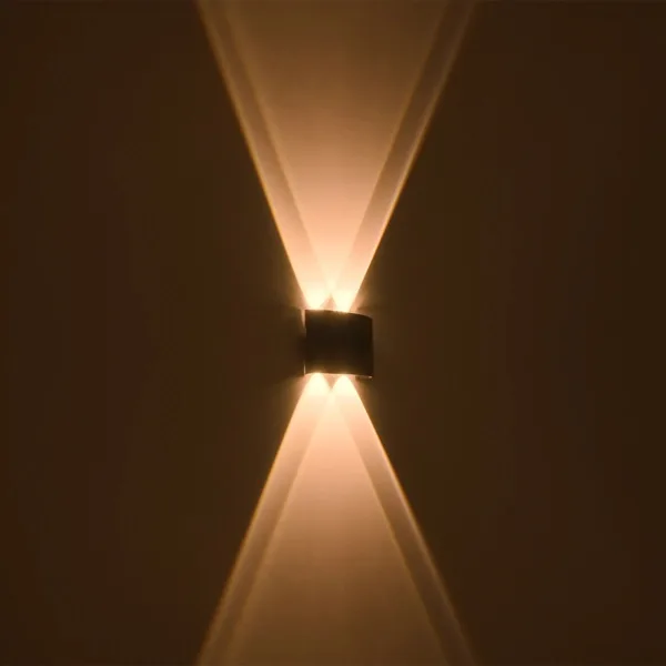 GLOBOSTAR® SIXOAD 60677 Μοντέρνο Φωτιστικό Τοίχου - Απλίκα LED 8W 1000lm 30° AC 220-240V Αδιάβροχο IP65 Θερμό Λευκό 2700K - CREE XPE Chip & TÜV SÜD Driver - Μαύρο Ματ - Μ12 x Π4 x Υ8cm - 5 Χρόνια Εγγύηση - Image 7