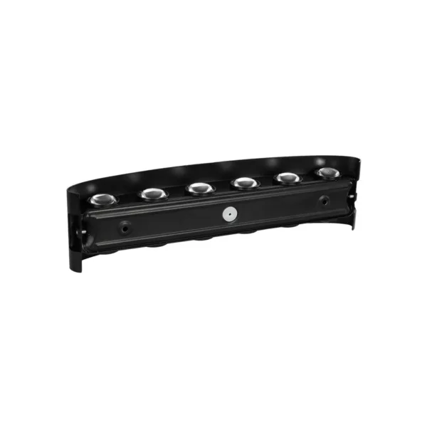 GLOBOSTAR® SIXOAD 60678 Μοντέρνο Φωτιστικό Τοίχου - Απλίκα LED 24W 3000lm 30° AC 220-240V Αδιάβροχο IP65 Θερμό Λευκό 2700K - CREE XPE Chip & TÜV SÜD Driver - Μαύρο Ματ - Μ32 x Π5.5 x Υ8cm - 5 Χρόνια Εγγύηση - Image 4