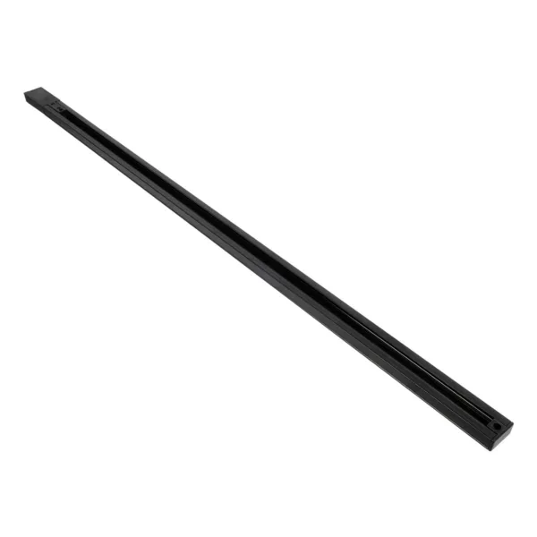 GLOBOSTAR® TRACKOLD-2PH 60875 Διφασική Ράγα 3 Καλωδίων 2L+1N για Σύστημα Ράγας Trackold-2PH AC 220-240V IP20 - Μαύρο Ματ - Μ100 x Π5 x Υ1cm - Image 4