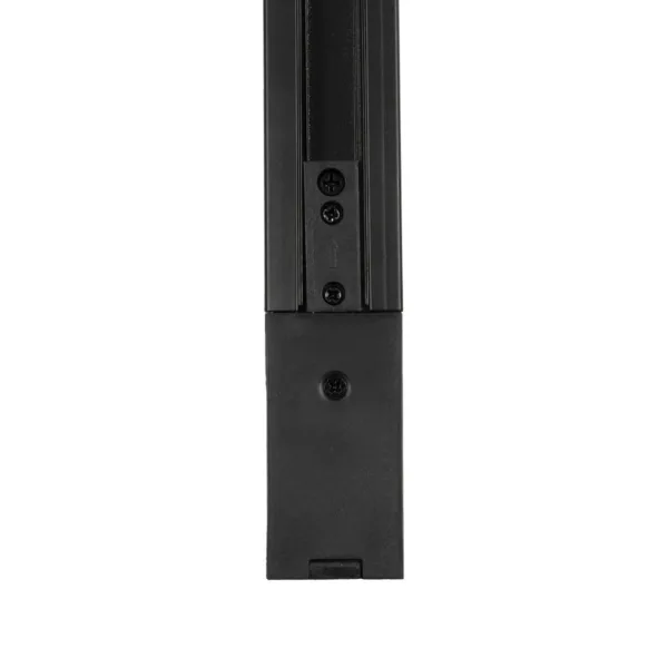 GLOBOSTAR® TRACKOLD-2PH 60875 Διφασική Ράγα 3 Καλωδίων 2L+1N για Σύστημα Ράγας Trackold-2PH AC 220-240V IP20 - Μαύρο Ματ - Μ100 x Π5 x Υ1cm - Image 7