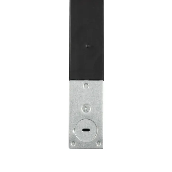 GLOBOSTAR® TRACKOLD-2PH 60875 Διφασική Ράγα 3 Καλωδίων 2L+1N για Σύστημα Ράγας Trackold-2PH AC 220-240V IP20 - Μαύρο Ματ - Μ100 x Π5 x Υ1cm - Image 8