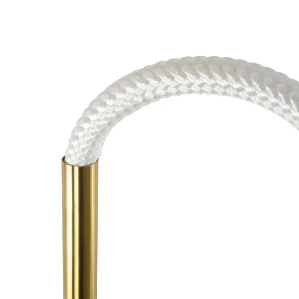 kelvo® GLOW 61682 Μοντέρνο Φωτιστικό Τοίχου - Απλίκα LED 24W 2400lm 360° AC 220-240V IP20 Ρυθμιζόμενο Λευκό CCT με On/Off 2700K/4500K/6000K - Lumileds SMD Chip - Χρυσό Πλατίνα & Λευκό Νήμα - Μ30 x Π15 x Υ70cm - 3 Χρόνια Εγγύηση - Image 7