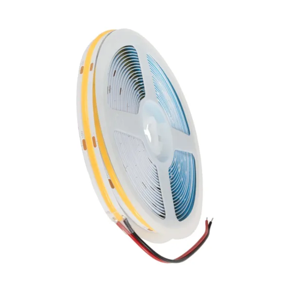 GLOBOSTAR® BEE 70351 Ταινία LED 10W/m 1000lm/m 120° DC 24V IP20 528 x COB Chip/m Φυσικό Λευκό 4500K Dimmable - Μ500 x Π1 x Υ0.2cm - Ρολό 5 Μέτρων - 5 Χρόνια Εγγύηση - Image 2