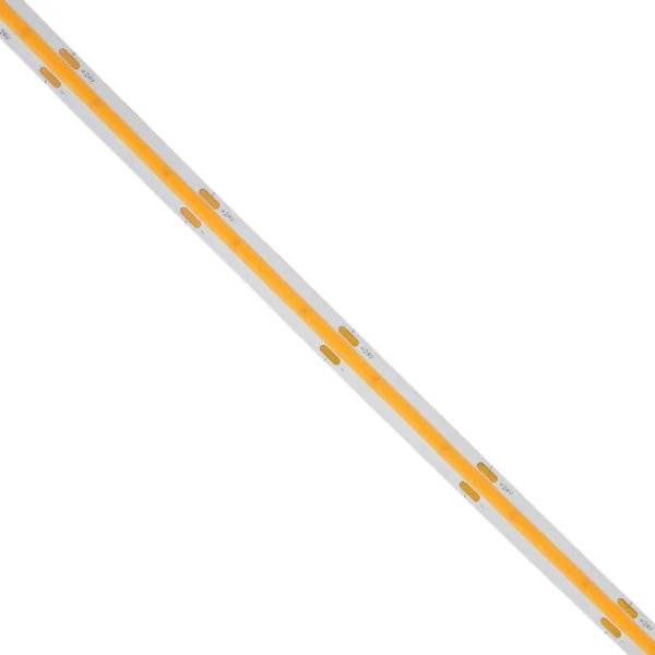 GLOBOSTAR® BEE 70352 Ταινία LED 10W/m 900lm/m 120° DC 24V IP20 528 x COB Chip/m Θερμό Λευκό 2700K Dimmable - Μ500 x Π1 x Υ0.2cm - Ρολό 5 Μέτρων - 5 Χρόνια Εγγύηση - Image 3