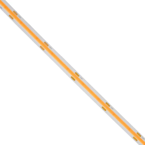 GLOBOSTAR® BEE 70353 Ταινία LED 10W/m 800lm/m 120° DC 24V IP20 528 x COB Chip/m Ultra Θερμό Λευκό 2200K Dimmable - Μ500 x Π1 x Υ0.2cm - Ρολό 5 Μέτρων - 5 Χρόνια Εγγύηση - Image 3