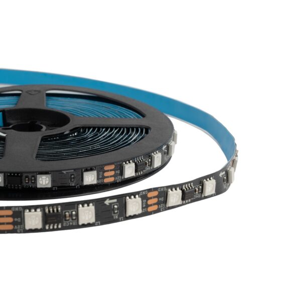 GloboStar® 90589 Digital Pixel Addressable Strip 3 PIN - Ψηφιακή Ταινία LED SMD 5050 14.4W/m 60LED/m 20PIXEL/m SPI/TTL Protocol IC WS2811/UCS16703 1152lm/m 120° DC 12V IP20 RGB - Λευκό Σώμα - Μ5000 x Π10 x Υ2mm - Συσκευασία 5 Μέτρων - 5 Χρόνια Εγγύηση