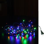 ΕΠΕΚΤΕΙΝΟΜΕΝΑ 100LED ΠΟΛΥΧΡΩΜΑ ME ΠΡΑΣΙΝΟ PVC ΚΑΛΩΔΙΟ - 30-010015