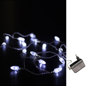 ΚΟΥΚΟΥΝΑΡΙ ΔΙΑΦΑΝΟ 100LED ΛΕΥΚΑ 24V ΜΕ ΔΙΑΦΑΝΟ ΚΑΛΩΔΙΟ