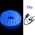 ΦΩΤΟΣΩΛΗΝΑ ΔΙΚΑΝΑΛΗ LED ΜΠΛΕ 10μ ΜΕ ΜΗΧΑΝΙΣΜΟ - 30-261040