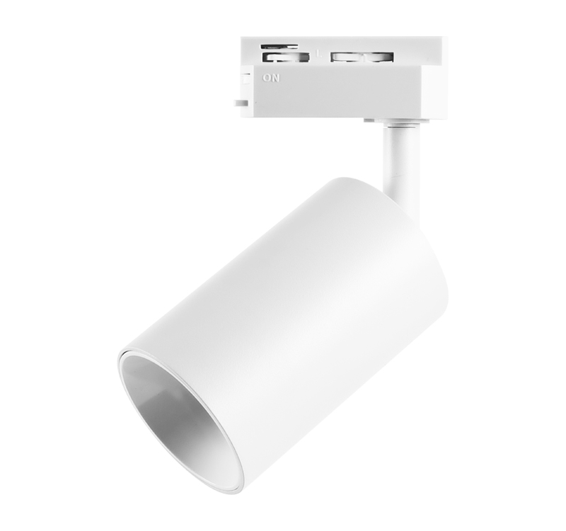 ΣΠΟΤ ΑΛΟΥΜΙΝΙΟΥ ΡΑΓΑΣ 1ΦΑΣΗΣ GU10 ΜΟΝΟ ΛΕΥΚΟ