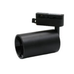 ΣΠΟΤ ΑΛΟΥΜΙΝΙΟΥ ΡΑΓΑΣ 2 ΓΡΑΜΜΩΝ GU10 ΜΟΝΟ ΜΑΥΡΟ - 24-401