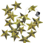 ΓΙΡΛΑΝΤΑ ΧΑΡΤΙΝΑ ΧΡΥΣΑ ΑΣΤΕΡΙΑ 20ΛΑΜΠΑΚ.ΛΕΥΚΑ 24V - 30-452099