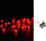 ΚΥΒΟΙ ΛΕΥΚΟ ΚΑΟΥΤΣΟΥΚ 100LED ΚΟΚΚΙΝΑ 24V ΜΕ ΔΙΑΦΑΝΟ ΚΑΛΩΔΙΟ - 30-9636272 - Image 2