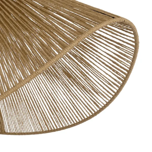 GLOBOSTAR® ECLAIR 205-0031 Boho Κρεμαστό Φωτιστικό Οροφής με Ντουί 1 x E27 AC 220-240V IP20 - Μπεζ - M70 x Π40 x Υ32cm - Image 7