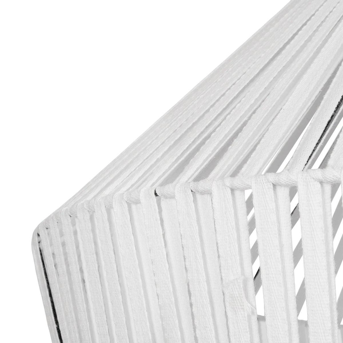 GLOBOSTAR® NUI 205-0064 Boho Κρεμαστό Φωτιστικό Οροφής με Ντουί 1 x E27 AC 220-240V IP20 - Λευκό - M60 x Π60 x Υ41cm - Image 8