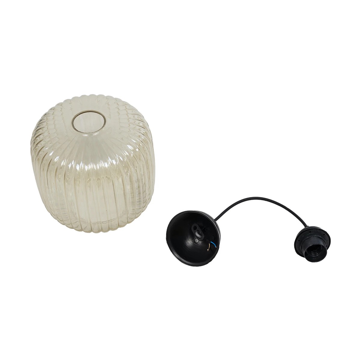 GLOBOSTAR® MELONI 206-0016 Μοντέρνο Κρεμαστό Φωτιστικό Οροφής με Ντουί 1 x E27 AC 220-240V IP20 - Mελί - Μ20 x Π20 x Υ24cm - Image 10