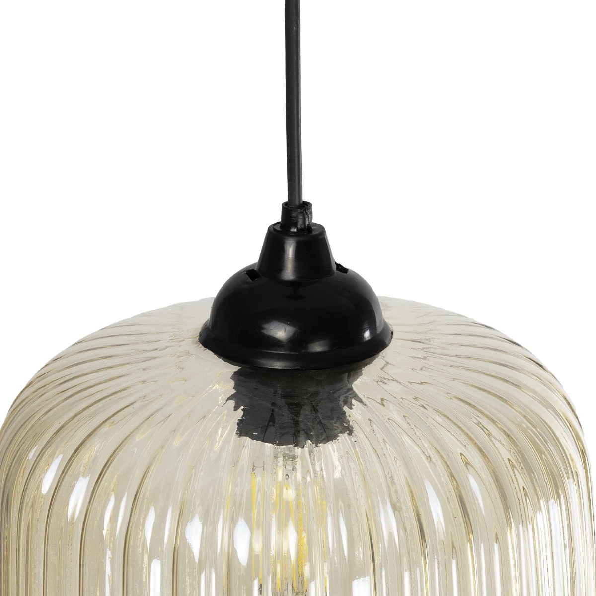 GLOBOSTAR® MELONI 206-0016 Μοντέρνο Κρεμαστό Φωτιστικό Οροφής με Ντουί 1 x E27 AC 220-240V IP20 - Mελί - Μ20 x Π20 x Υ24cm - Image 8