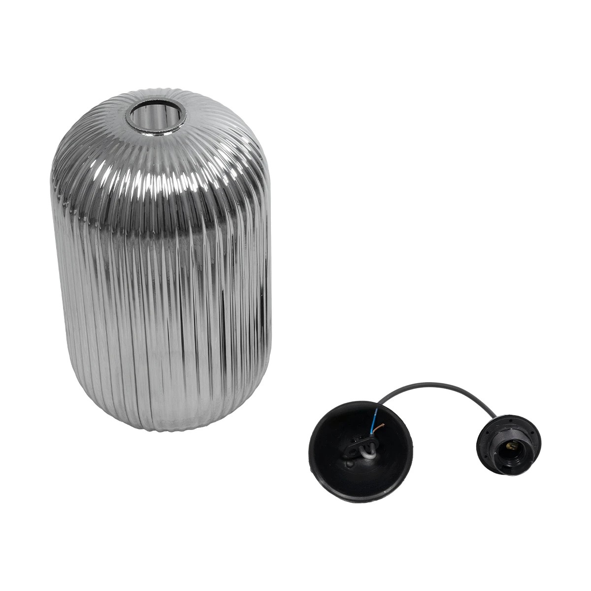 GLOBOSTAR® MELONI 206-0018 Μοντέρνο Κρεμαστό Φωτιστικό Οροφής με Ντουί 1 x E27 AC 220-240V IP20 - Mελί - Μ20 x Π20 x Υ38cm - Image 10