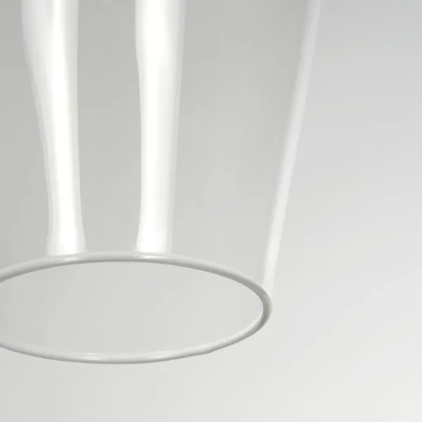 GLOBOSTAR® BOHEMIA 206-0039 Μοντέρνο Κρεμαστό Φωτιστικό Οροφής με Ντουί 1 x E27 AC 220-240V IP20 - Διάφανο - Μ15 x Π15 x Υ40cm - Image 7