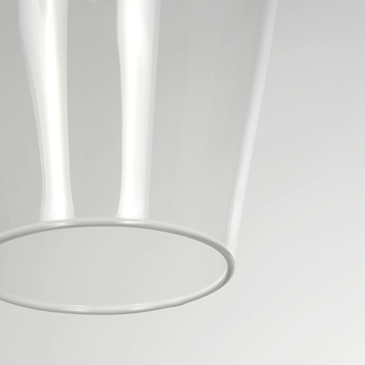GLOBOSTAR® BOHEMIA 206-0039 Μοντέρνο Κρεμαστό Φωτιστικό Οροφής με Ντουί 1 x E27 AC 220-240V IP20 - Διάφανο - Μ15 x Π15 x Υ40cm - Image 7
