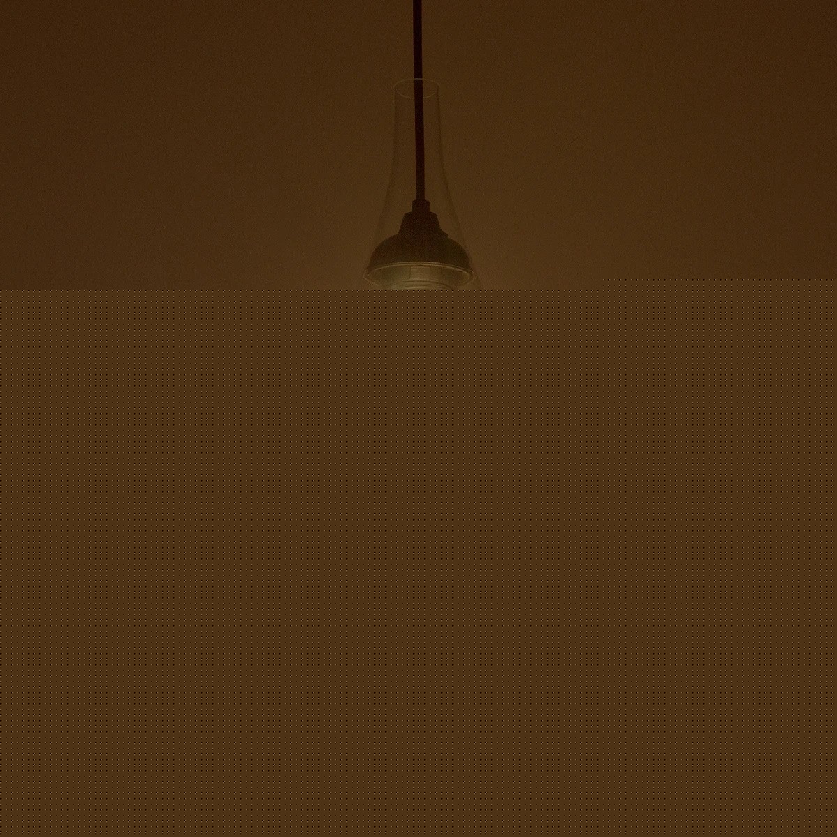 GLOBOSTAR® TORU 206-0042 Μοντέρνο Κρεμαστό Φωτιστικό Οροφής με Ντουί 1 x E27 AC 220-240V IP20 - Διάφανο - Μ20 x Π20 x Υ31cm - Image 2