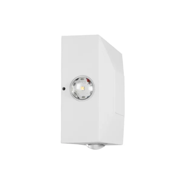 kelvo® ARKOS KLV-101-0112 Μοντέρνο Φωτιστικό Τοίχου - Απλίκα LED 8W 840lm 15° AC 220-240V Αδιάβροχο IP65 Θερμό Λευκό 2700K - Lumileds COB Chip & TÜV SÜD Driver - Λευκό Ματ - Μ14 x Π5.5 x Υ14cm - 5 Χρόνια Εγγύηση - Image 4
