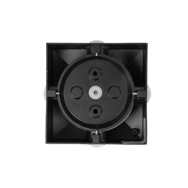 kelvo® ARKOS KLV-101-0110 Μοντέρνο Φωτιστικό Τοίχου - Απλίκα LED 8W 840lm 15° AC 220-240V Αδιάβροχο IP65 Θερμό Λευκό 2700K - Lumileds COB Chip & TÜV SÜD Driver - Μαύρο Ματ - Μ14 x Π5.5 x Υ14cm - 5 Χρόνια Εγγύηση - Image 5