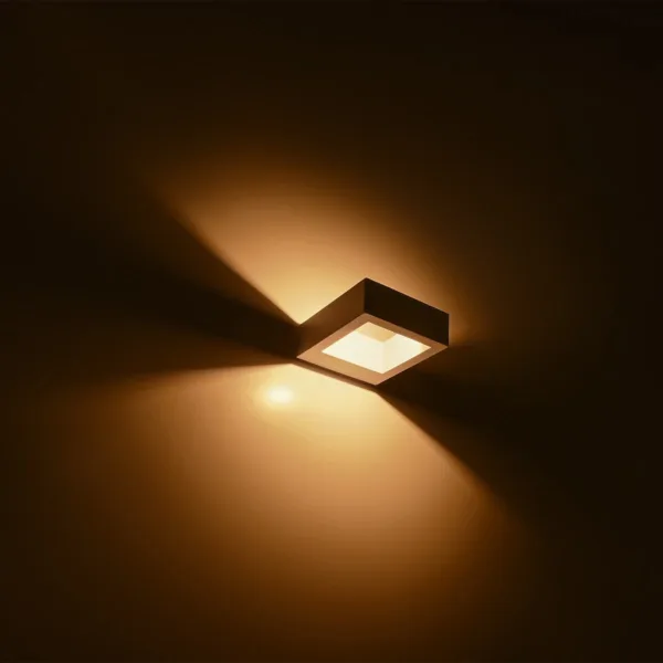 kelvo® AURA KLV-101-0118 Μοντέρνο Φωτιστικό Τοίχου - Απλίκα LED 7W 875lm 45° AC 220-240V Αδιάβροχο IP65 Θερμό Λευκό 2700K - Bridgelux COB Chip & TÜV SÜD Driver - Λευκό Ματ - Μ15 x Π12.5 x Υ4.5cm - 5 Χρόνια Εγγύηση - Image 10