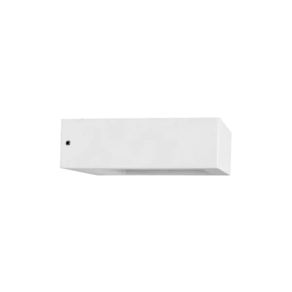 kelvo® AURA KLV-101-0118 Μοντέρνο Φωτιστικό Τοίχου - Απλίκα LED 7W 875lm 45° AC 220-240V Αδιάβροχο IP65 Θερμό Λευκό 2700K - Bridgelux COB Chip & TÜV SÜD Driver - Λευκό Ματ - Μ15 x Π12.5 x Υ4.5cm - 5 Χρόνια Εγγύηση - Image 4