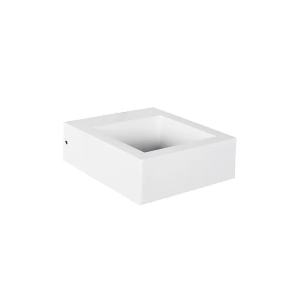 kelvo® AURA KLV-101-0118 Μοντέρνο Φωτιστικό Τοίχου - Απλίκα LED 7W 875lm 45° AC 220-240V Αδιάβροχο IP65 Θερμό Λευκό 2700K - Bridgelux COB Chip & TÜV SÜD Driver - Λευκό Ματ - Μ15 x Π12.5 x Υ4.5cm - 5 Χρόνια Εγγύηση - Image 5