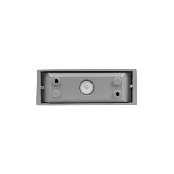 kelvo® AURA KLV-101-0117 Μοντέρνο Φωτιστικό Τοίχου - Απλίκα LED 7W 875lm 45° AC 220-240V Αδιάβροχο IP65 Θερμό Λευκό 2700K - Bridgelux COB Chip & TÜV SÜD Driver - Γκρι Ανθρακί Ματ - Μ15 x Π12.5 x Υ4.5cm - 5 Χρόνια Εγγύηση - Image 6