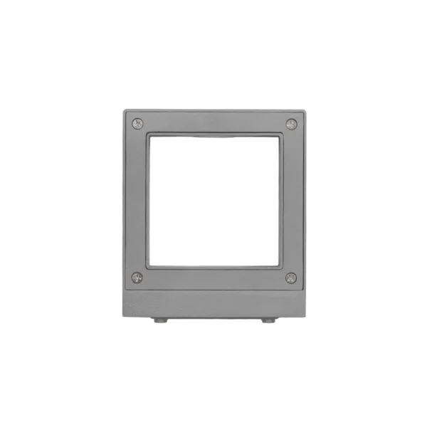 kelvo® AURA KLV-101-0117 Μοντέρνο Φωτιστικό Τοίχου - Απλίκα LED 7W 875lm 45° AC 220-240V Αδιάβροχο IP65 Θερμό Λευκό 2700K - Bridgelux COB Chip & TÜV SÜD Driver - Γκρι Ανθρακί Ματ - Μ15 x Π12.5 x Υ4.5cm - 5 Χρόνια Εγγύηση - Image 7