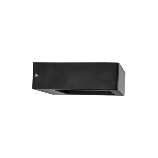 kelvo® AURA KLV-101-0116 Μοντέρνο Φωτιστικό Τοίχου - Απλίκα LED 7W 875lm 45° AC 220-240V Αδιάβροχο IP65 Θερμό Λευκό 2700K - Bridgelux COB Chip & TÜV SÜD Driver - Μαύρο Ματ - Μ15 x Π12.5 x Υ4.5cm - 5 Χρόνια Εγγύηση - Image 4