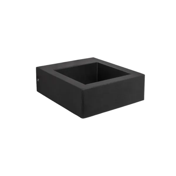 kelvo® AURA KLV-101-0116 Μοντέρνο Φωτιστικό Τοίχου - Απλίκα LED 7W 875lm 45° AC 220-240V Αδιάβροχο IP65 Θερμό Λευκό 2700K - Bridgelux COB Chip & TÜV SÜD Driver - Μαύρο Ματ - Μ15 x Π12.5 x Υ4.5cm - 5 Χρόνια Εγγύηση - Image 5